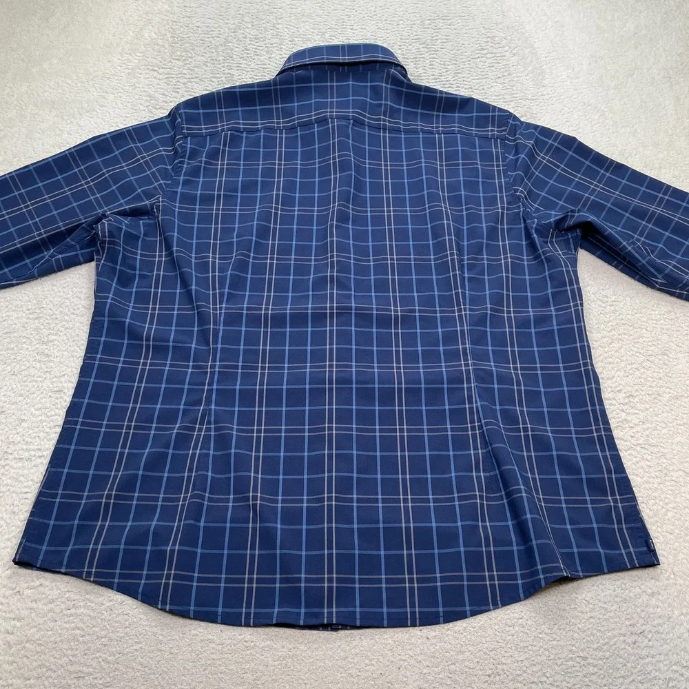 Mizzen Main Leeward‎ Shirt Men's Size 2XL Performance Button Down